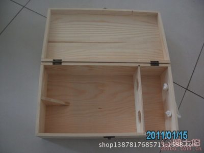 【木制酒盒木制紅酒盒兩支裝酒盒松木酒盒廠家直銷BJ-049】曹縣青菏街道辦事處百進木業 - 產品庫